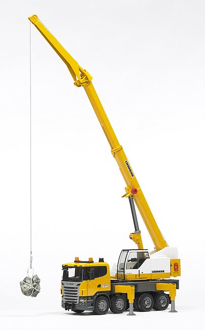 Bruder Scania R-Series Liebherr Crane Truck