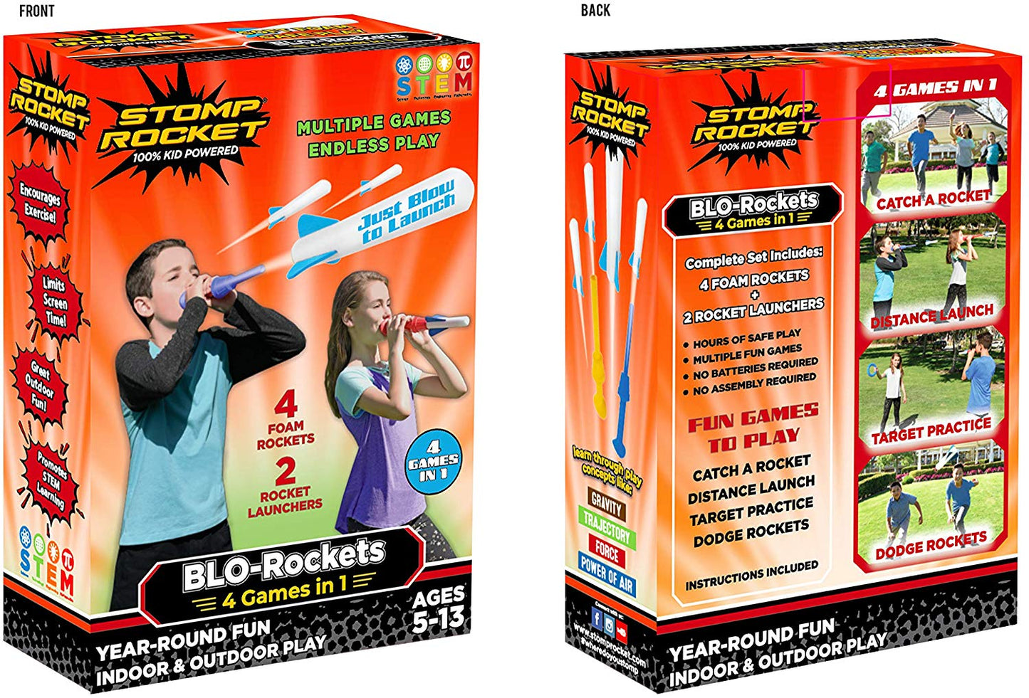 Stomp Rocket BLO-Rockets