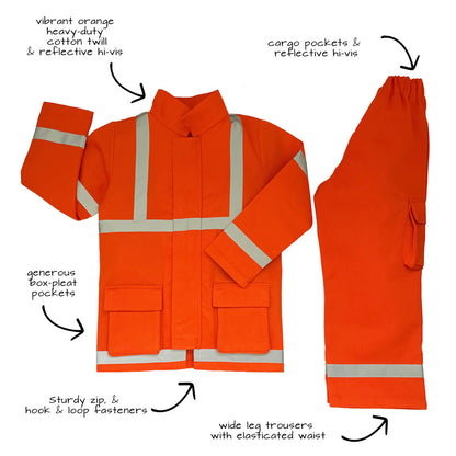 My Little Uniform Children’s Refuse Collector Uniform