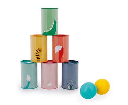 Janod Animals Tumbling Cans (D)