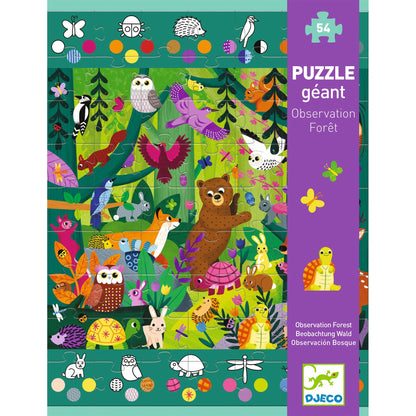 Djeco Forest Giant 54 Pce Observation Puzzle