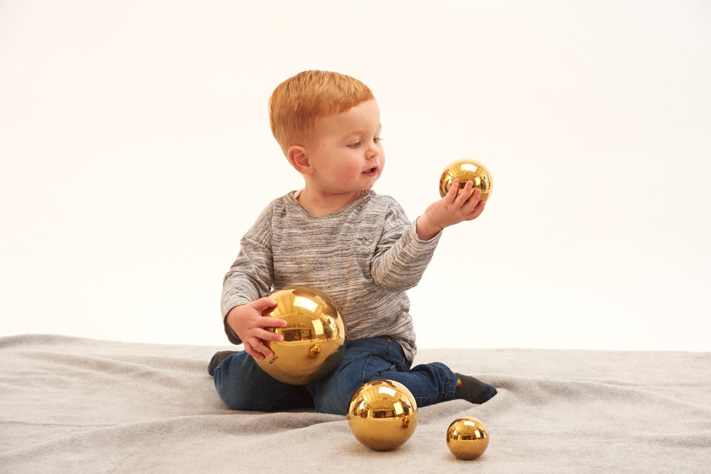 TickiT Sensory Reflective Gold Balls