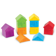 Learning Resources All About Me Sort & Match Houses 12 Pce Set