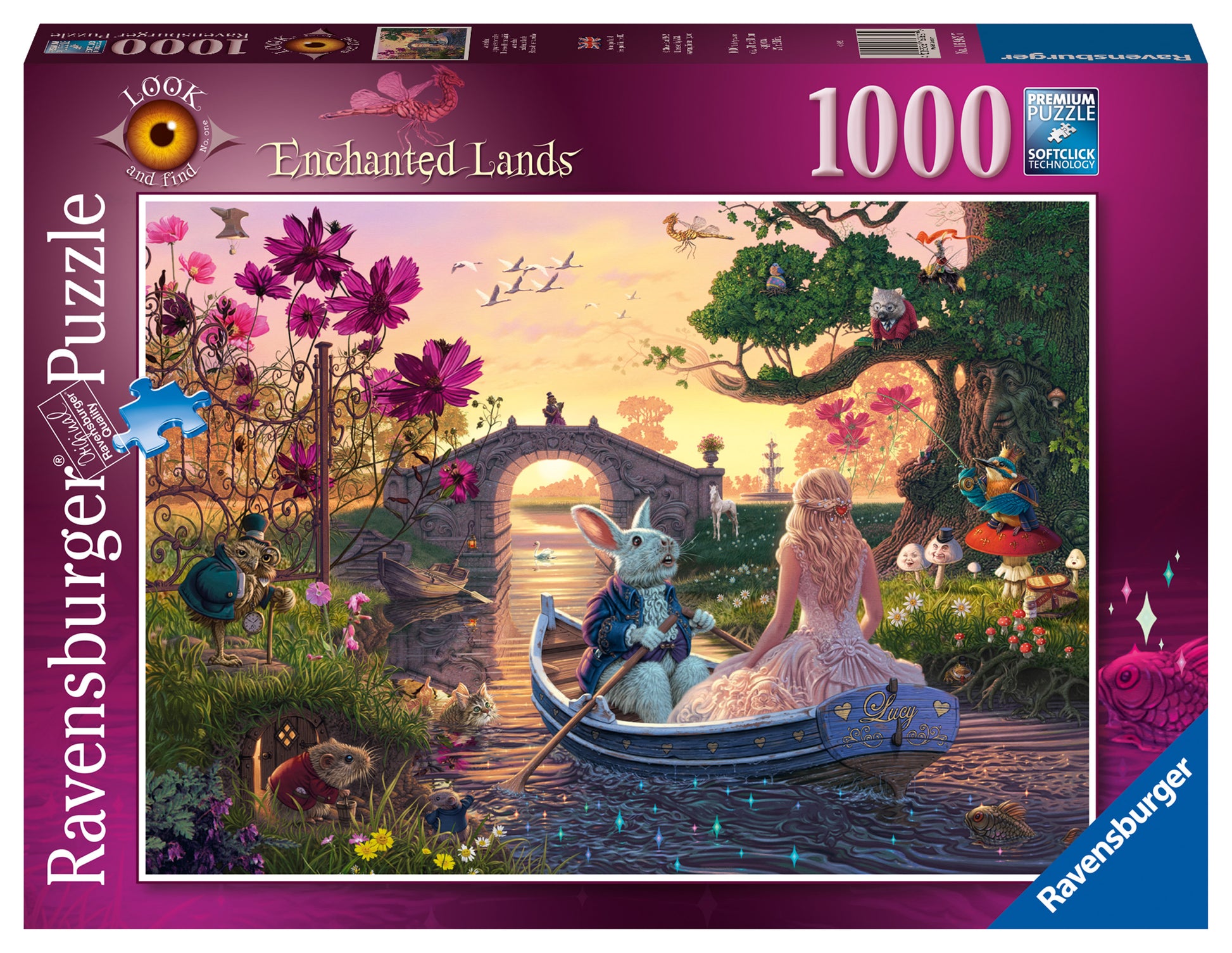 Ravensburger Enchanted Lands, Look & Find No 1, 1000pc