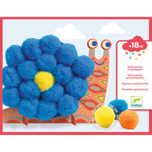 Djeco Fluffy Animals Pompoms