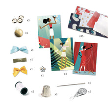 Djeco So Paris Frilly Cards Set (F)
