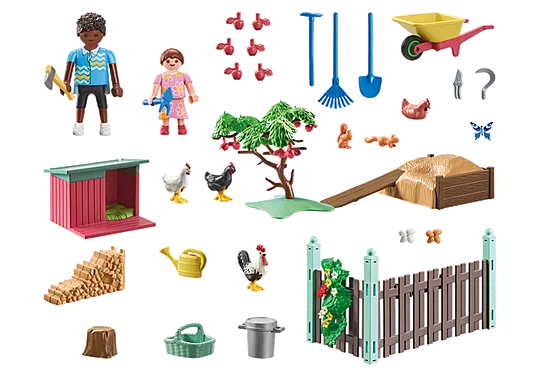 Playmobil 71510 My Life Little Chicken Farm