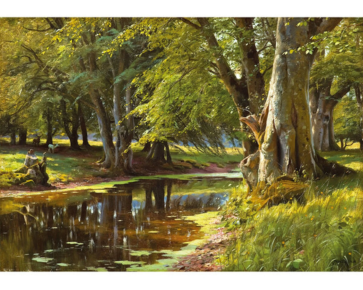 Wentworth Wooden Puzzles Summer's Day at the Forest Stream - Maxi 250 Pieces