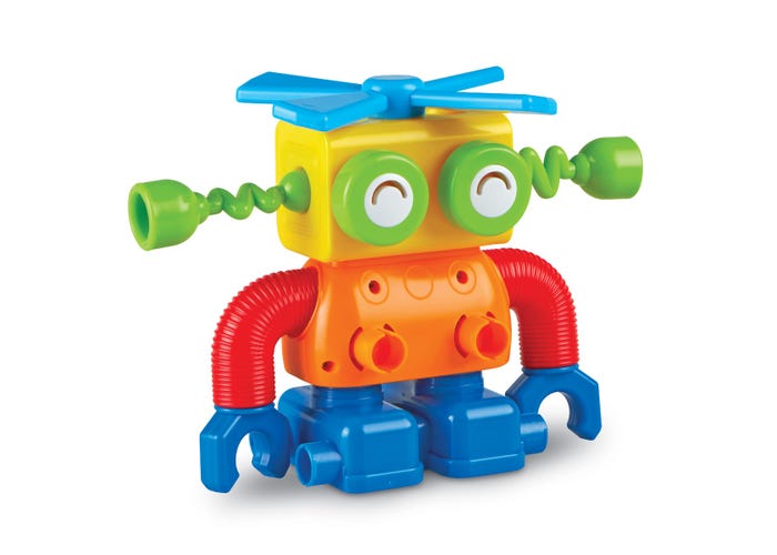 Learning Resources 1-2-3 Build It!™ Robot Factory