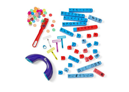 Learning Resources hand2mind Literacy Manipulatives at Home Kit