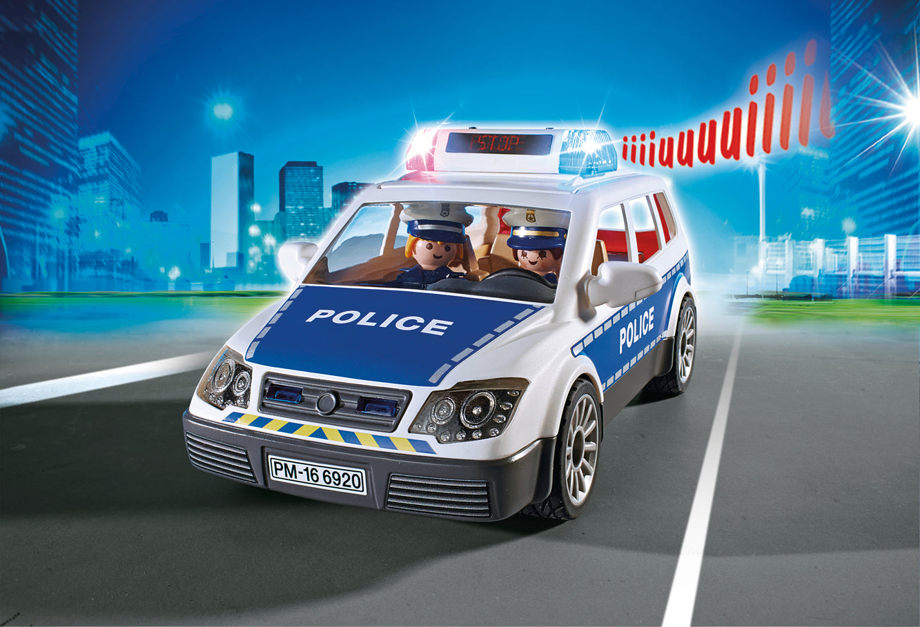 Playmobil 6920 City Action Police Squad Car with Lights and Sound