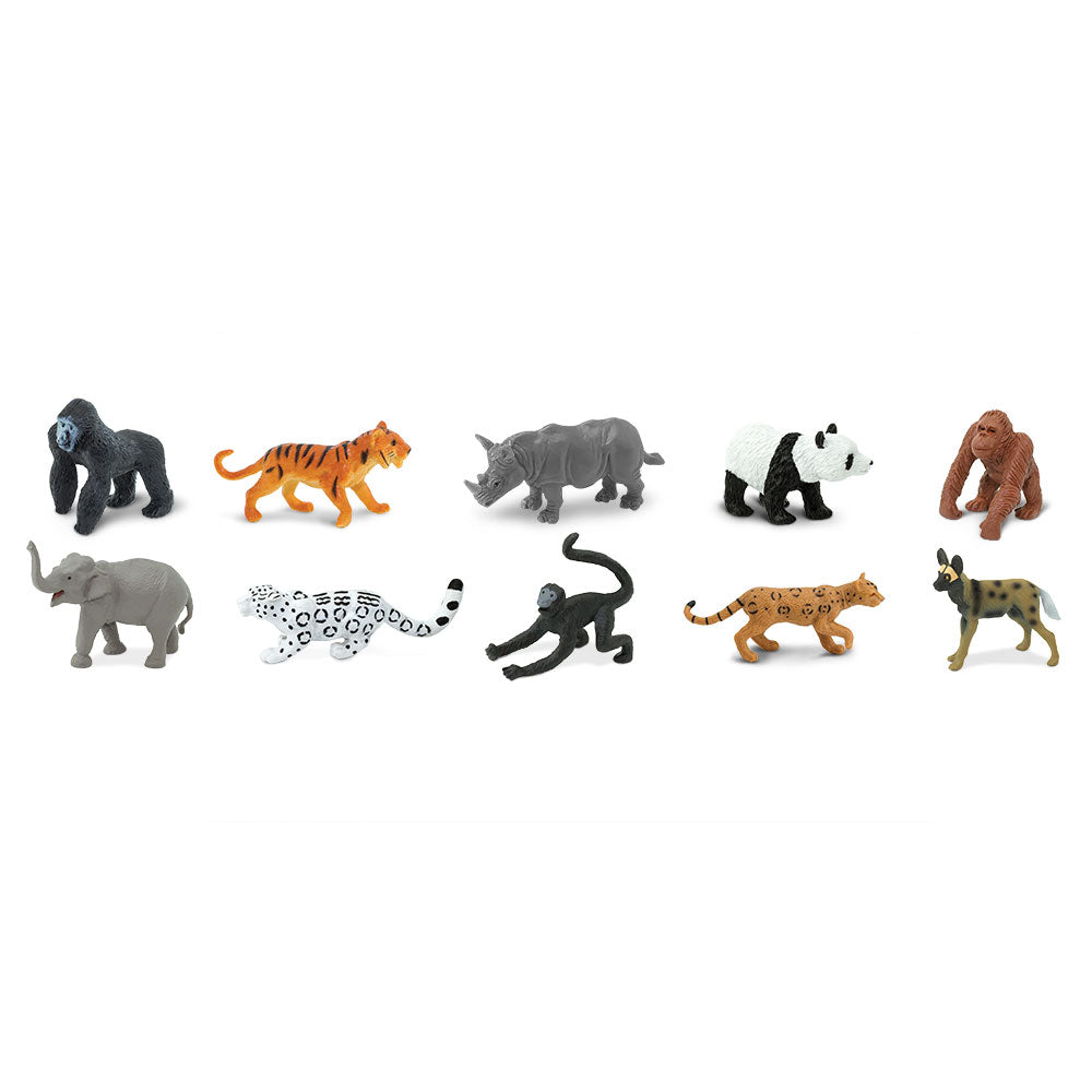 Safari Toob Endangered Species-Land (10 Pieces)