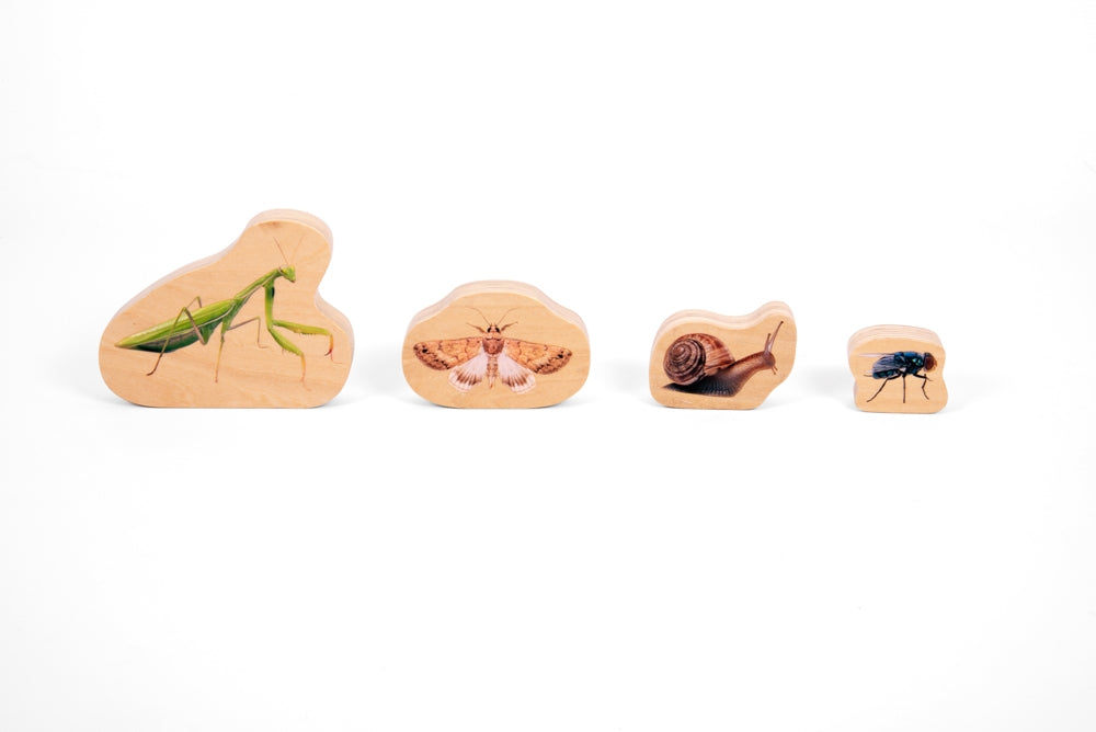 TickiT Wooden Mini Beast Blocks