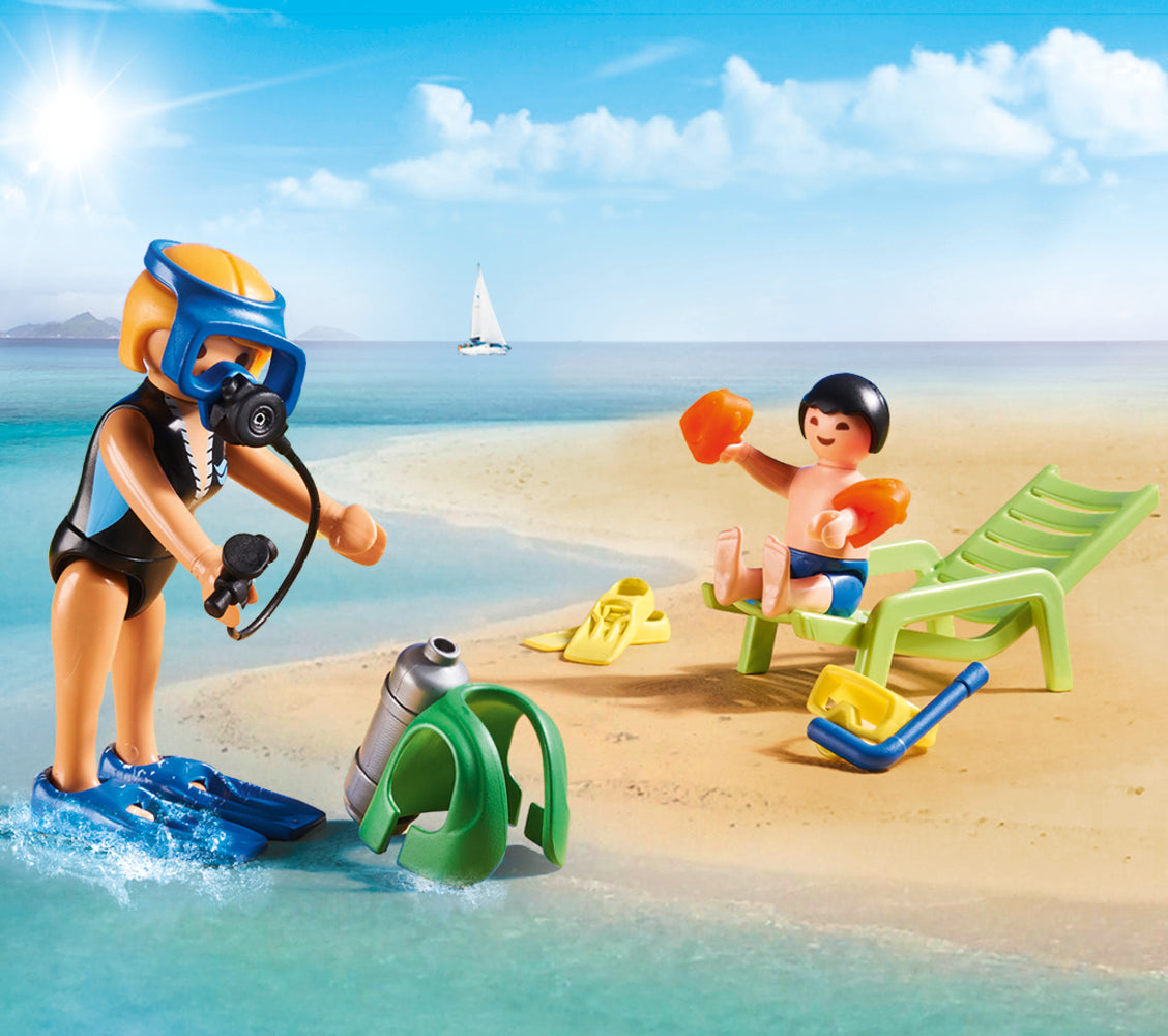 Playmobil 70090 Family Fun Campsite Water Sports Hu