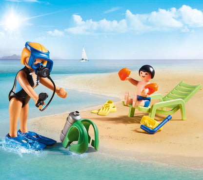 Playmobil 70090 Family Fun Campsite Water Sports Hu