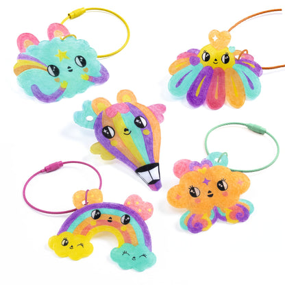 Djeco Artistic Plastic- Kawaii Keyring