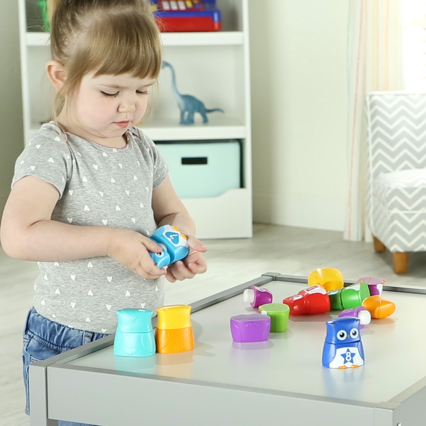 Learning Resources Snap-n-Learn™ Rainbow Owls