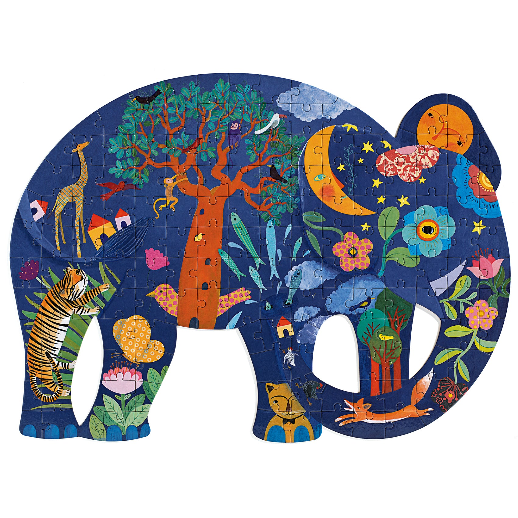 Djeco Eléphant - 150Pcs - Puzz'art