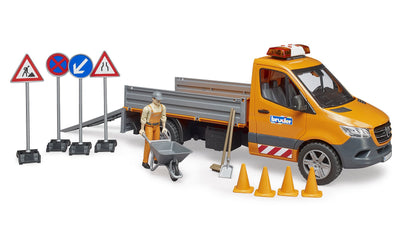 Bruder Mb Sprinter Municipial W/Driver Light & Sound