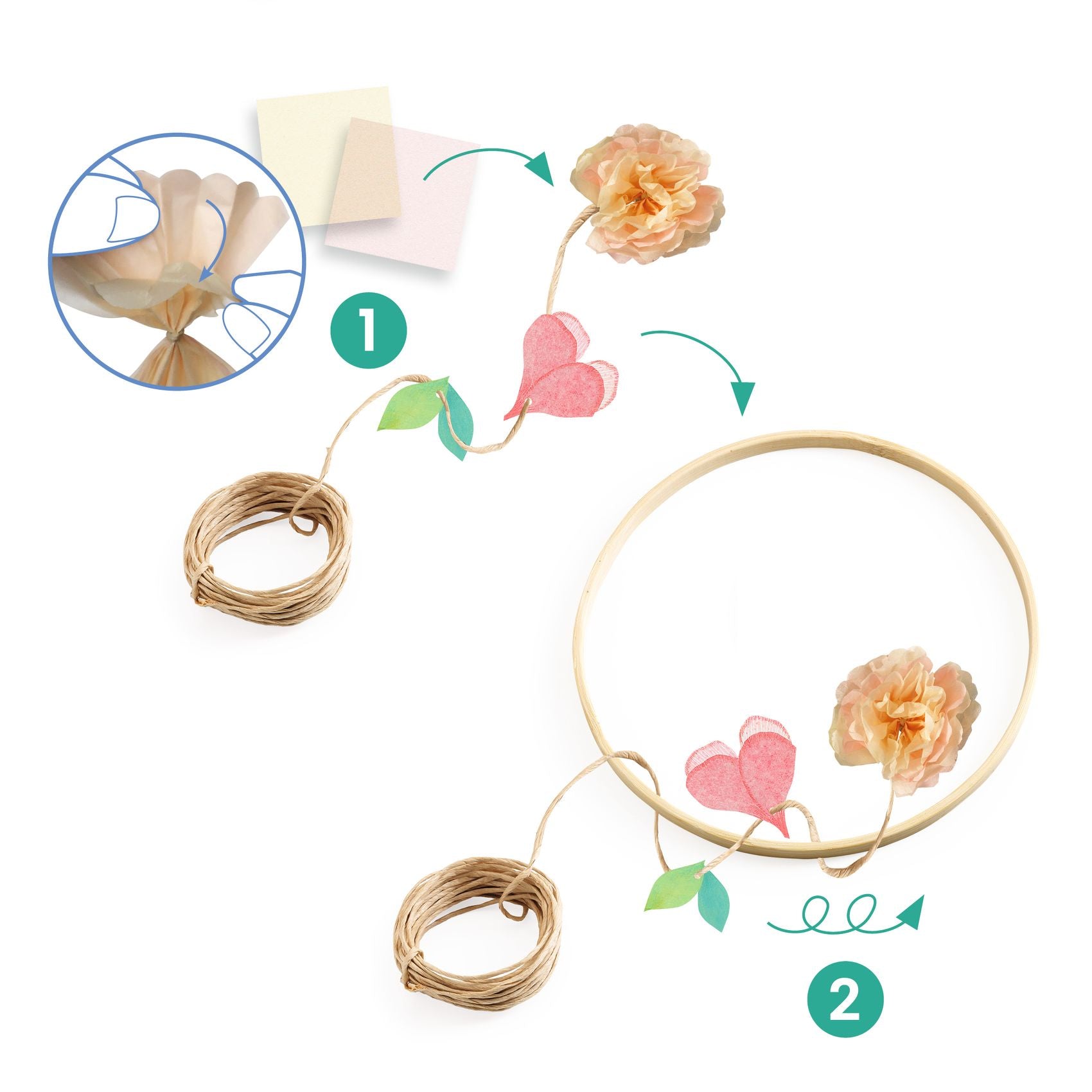 Djeco Wreath To Create Dalia