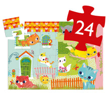 Djeco Pachat And His Friends Silhouette Puzzles