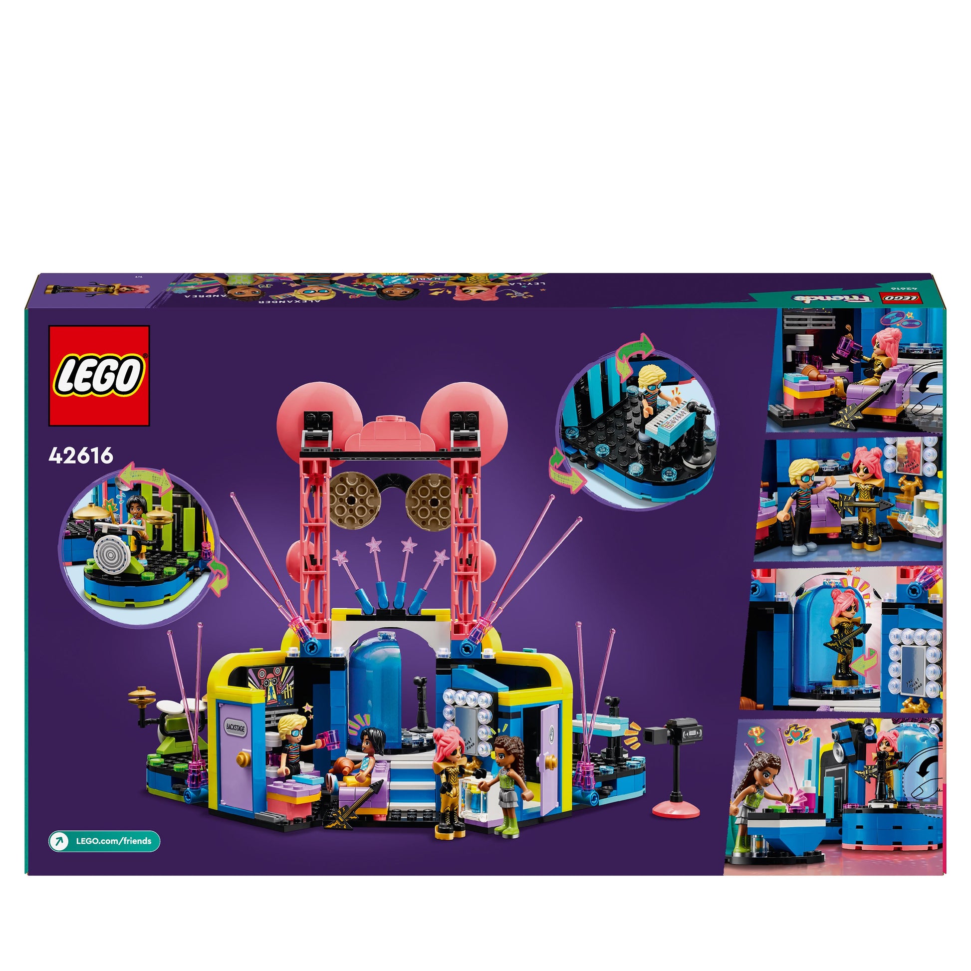 Lego Friends 42616 Heartlake City Music Talent Show (D)