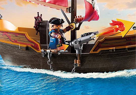 Playmobil 71418 Pirates: Pirate vs. Deeper – Pirate Vessel