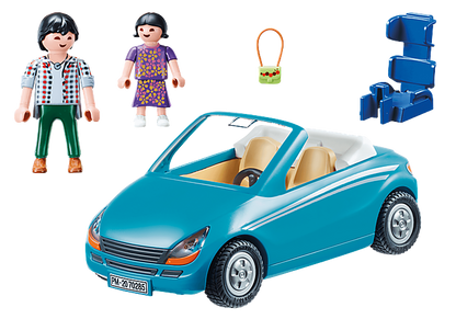 Playmobil 70285 City Life Pre-School Family with Car