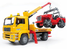 Bruder Man TGA Breakdown Truck W/Cross-Country Vehicle
