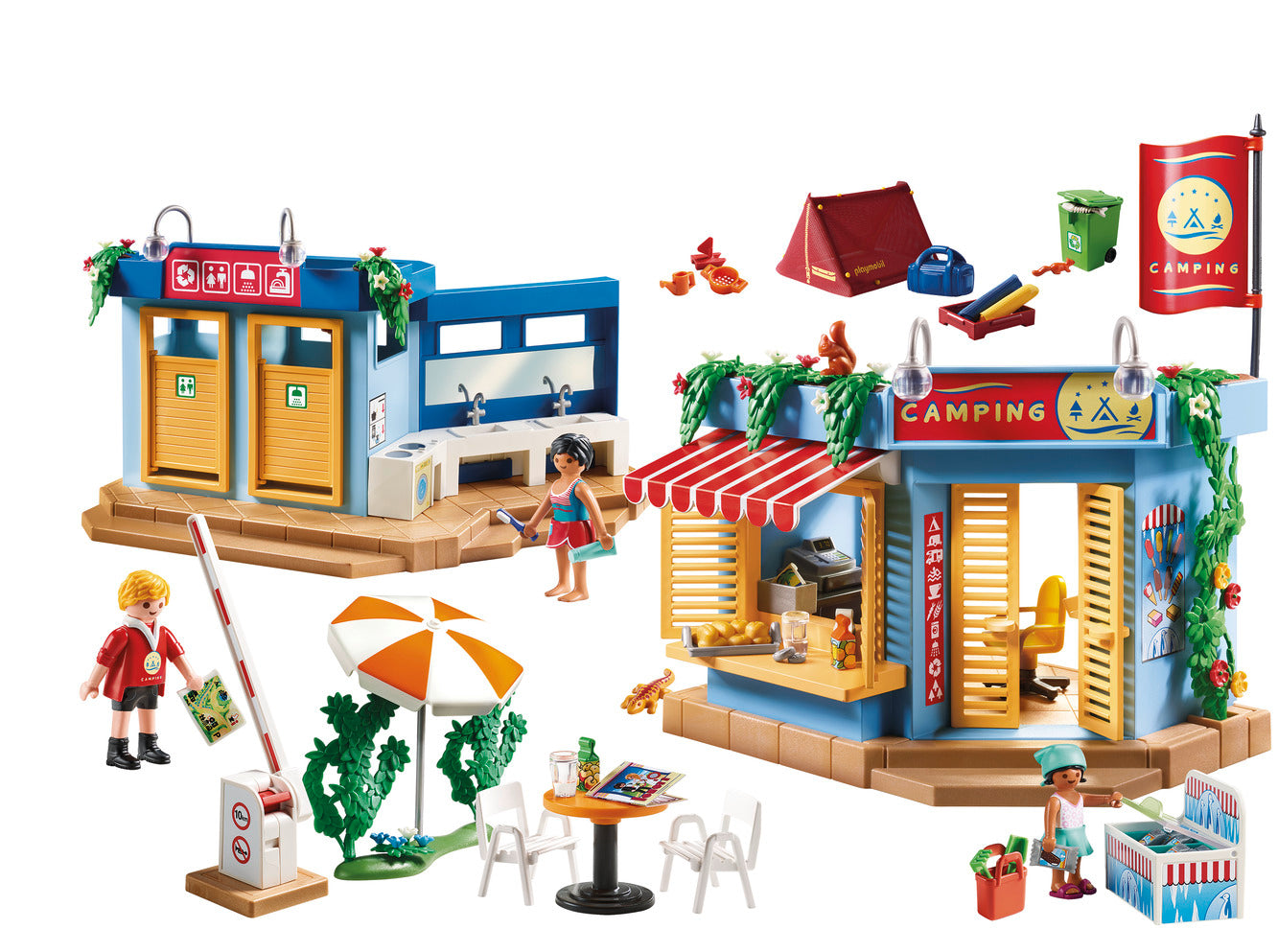 Playmobil 70087 Family Fun Large Campsite (C)