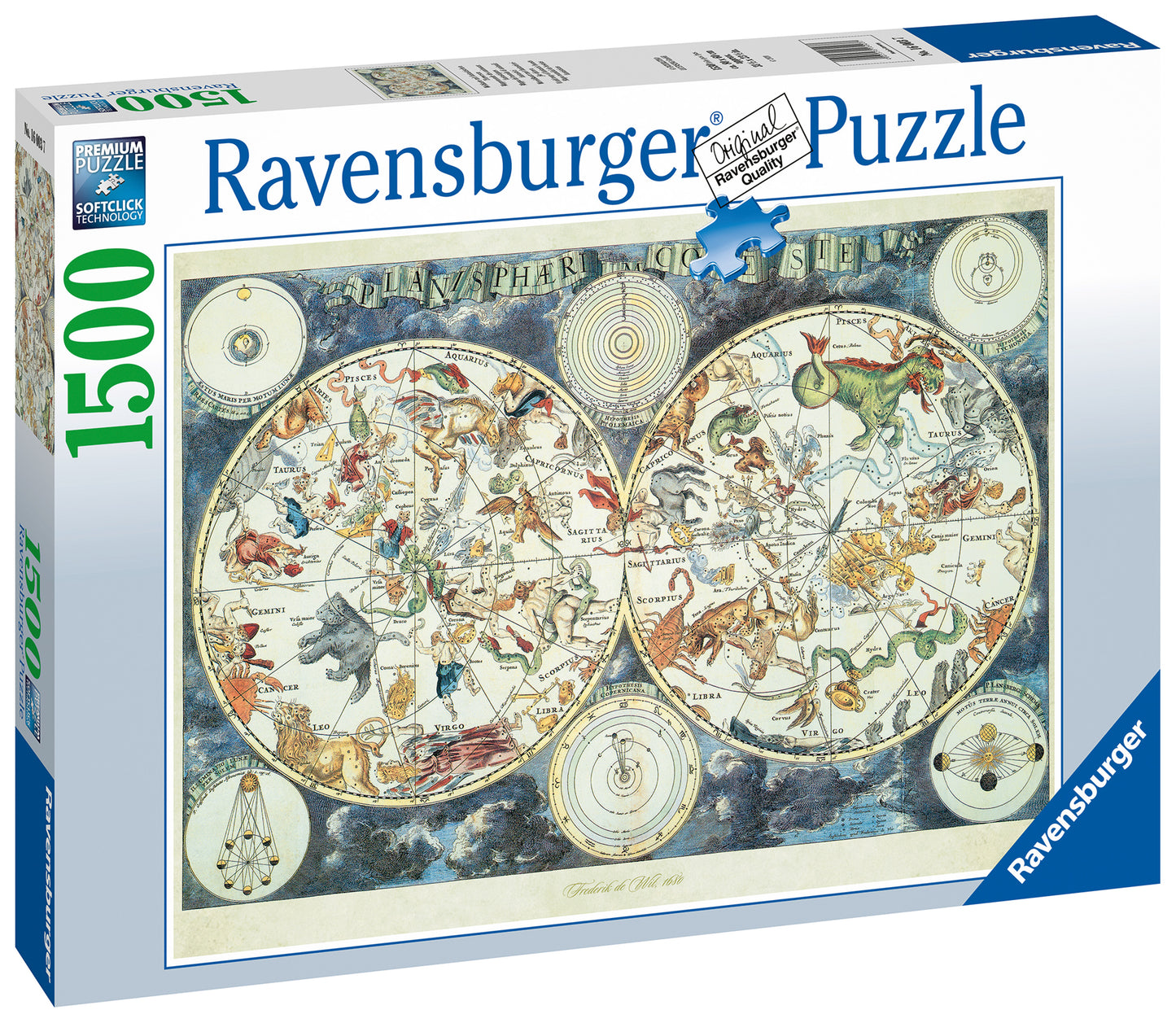Ravensburger World Map 1500pc Jigsaw Puzzle