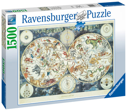 Ravensburger World Map 1500pc Jigsaw Puzzle