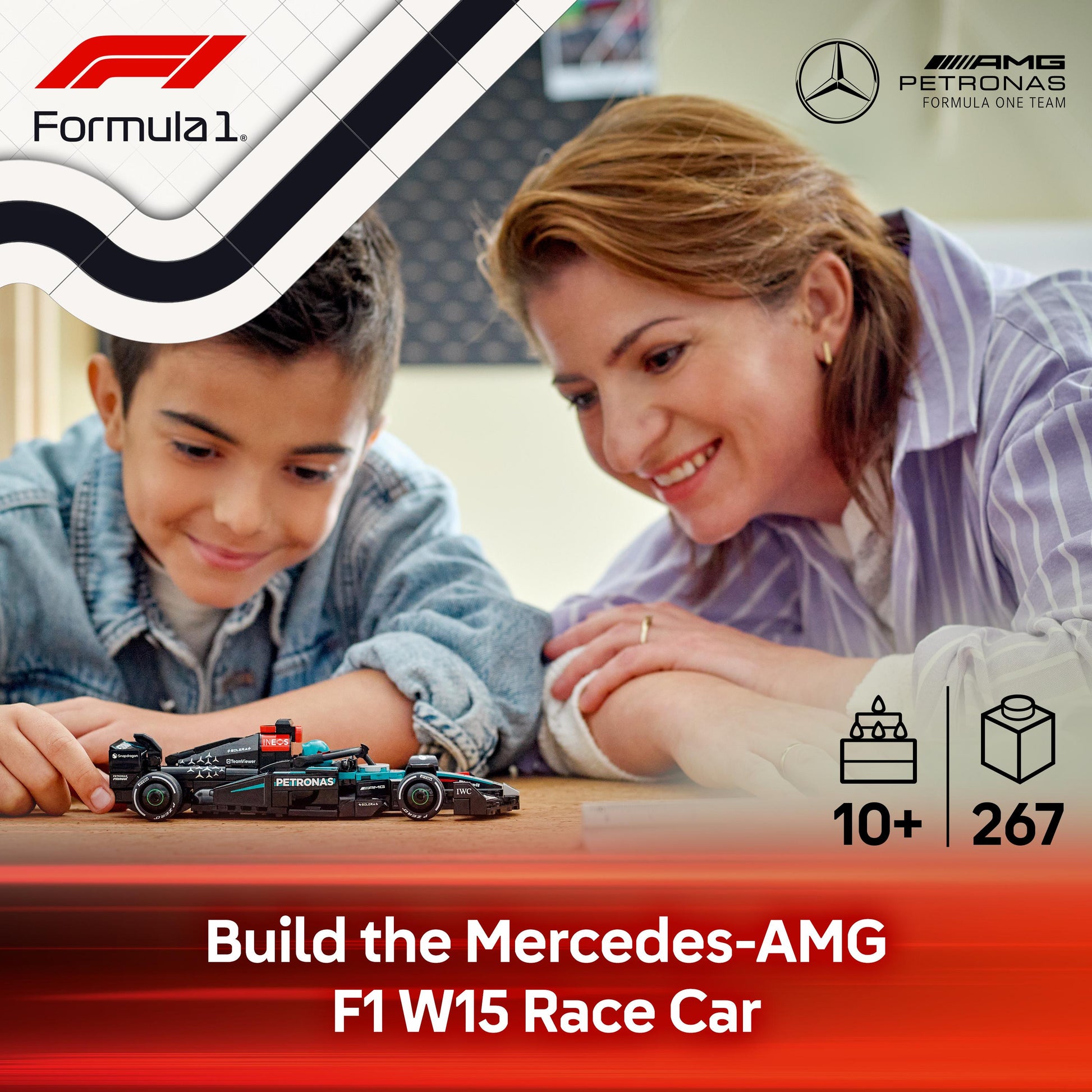 Lego Speed Champions 77244 Mercedes-AMG F1® W15 Race Car