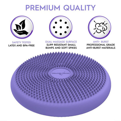 Bouncyband Wiggle Seat Sensory Cushion Purple