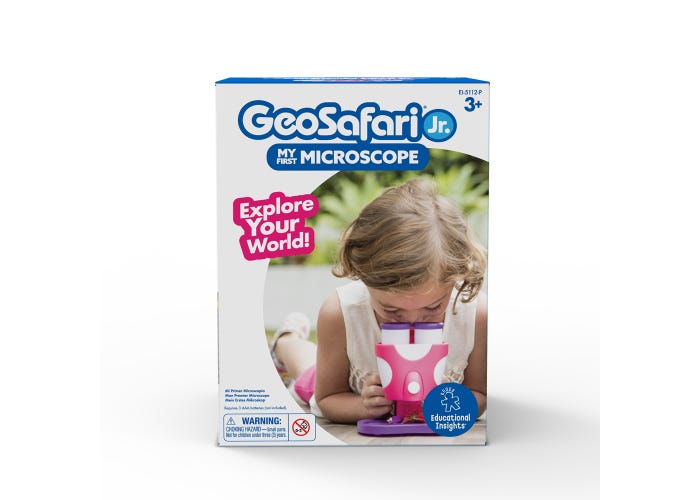 Learning Resources GeoSafari® Jr. My First Microscope (pink)