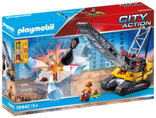 Playmobil 70442 City Action Construction Demolition Crane
