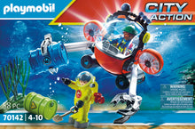 Playmobil 70142 City Action Sea Rescue Environmental Expedition with Dive Boat