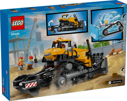 Lego City Big Vehicles 60466 Yellow Bulldozer with Front Loader
