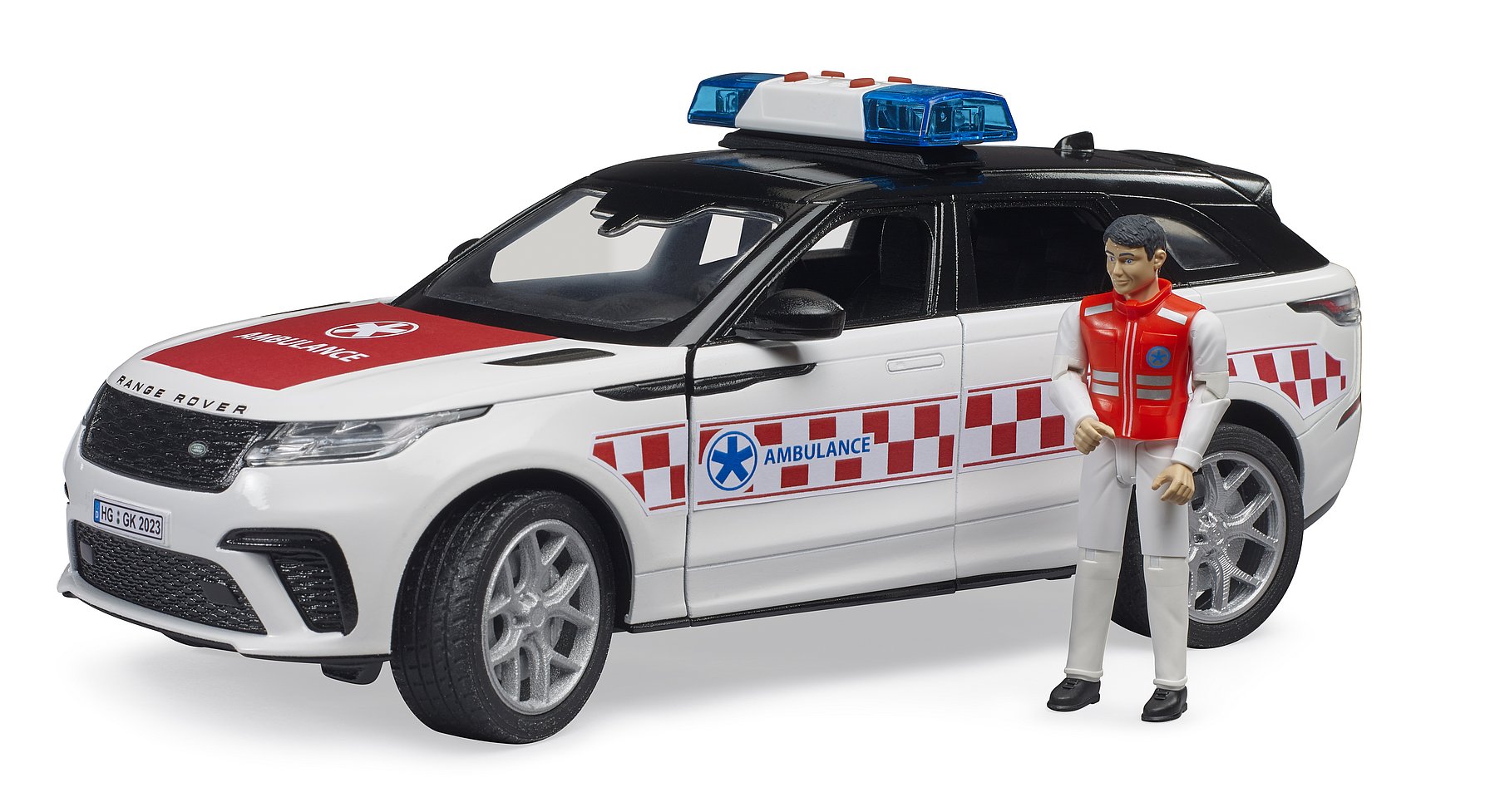 Bruder Range Rover Velar Ambulance With Driver