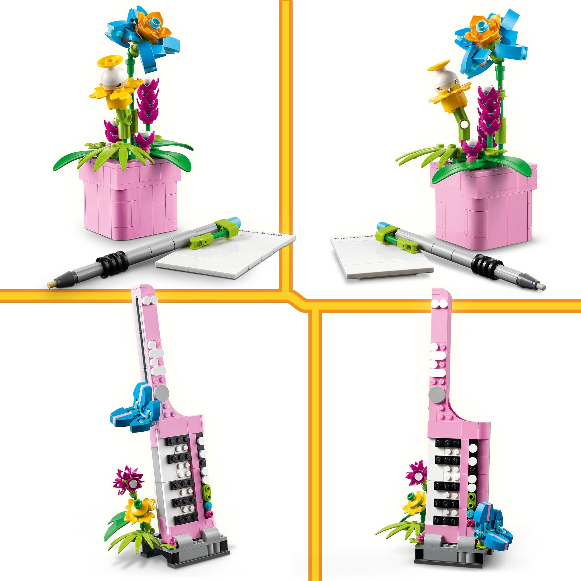 Lego Creator 31169 Typewriter with Flowers