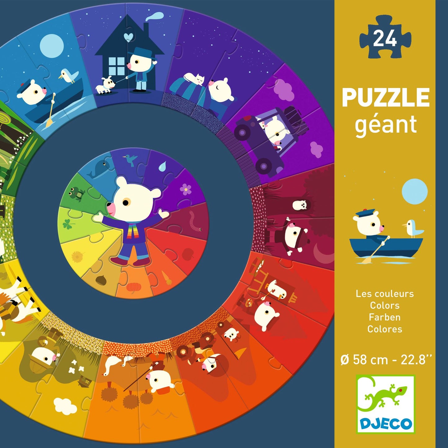 Djeco Colors Puzzle