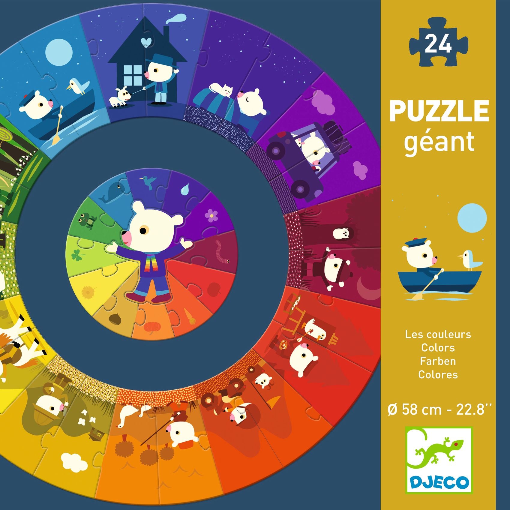 Djeco Colors Puzzle