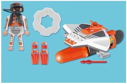 Playmobil 4883 Top Agents Torpedo Diver