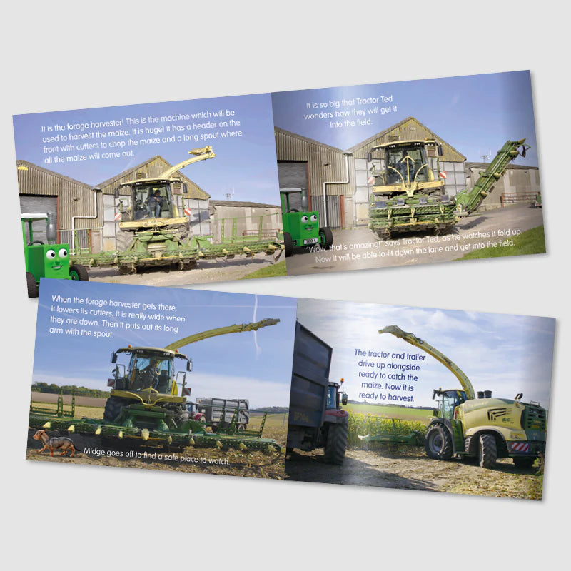 Tractor Ted A-maizing Day Watch and Read Book