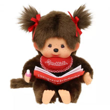 Monchhichi Girl With Book 20 cm