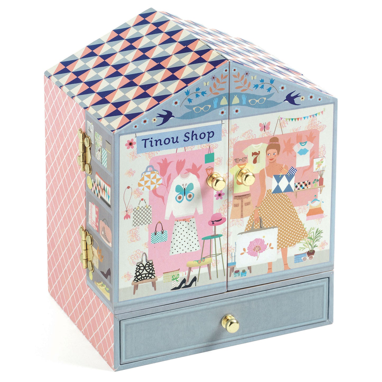Djeco Tinou Shop Musical Box