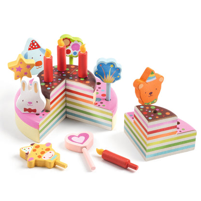 Djeco Role Playing Happy Birthday Cake