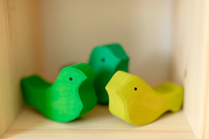 Gluckskafer 7 Piece Bird Stacker