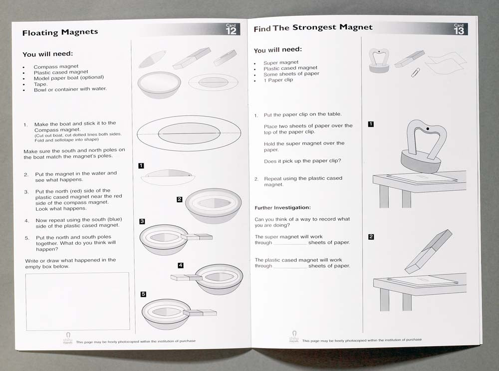 Shaw Magnets First Experiment Magnetism Kit