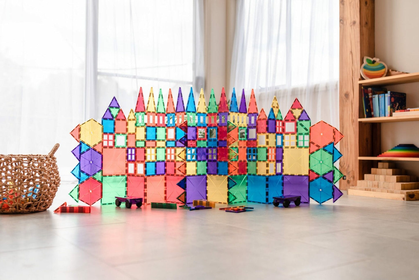 Connetix Tiles Rainbow 212 Pc Mega Pack